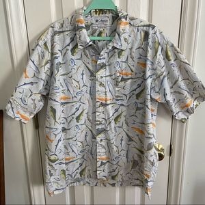 Columbia fish shirt